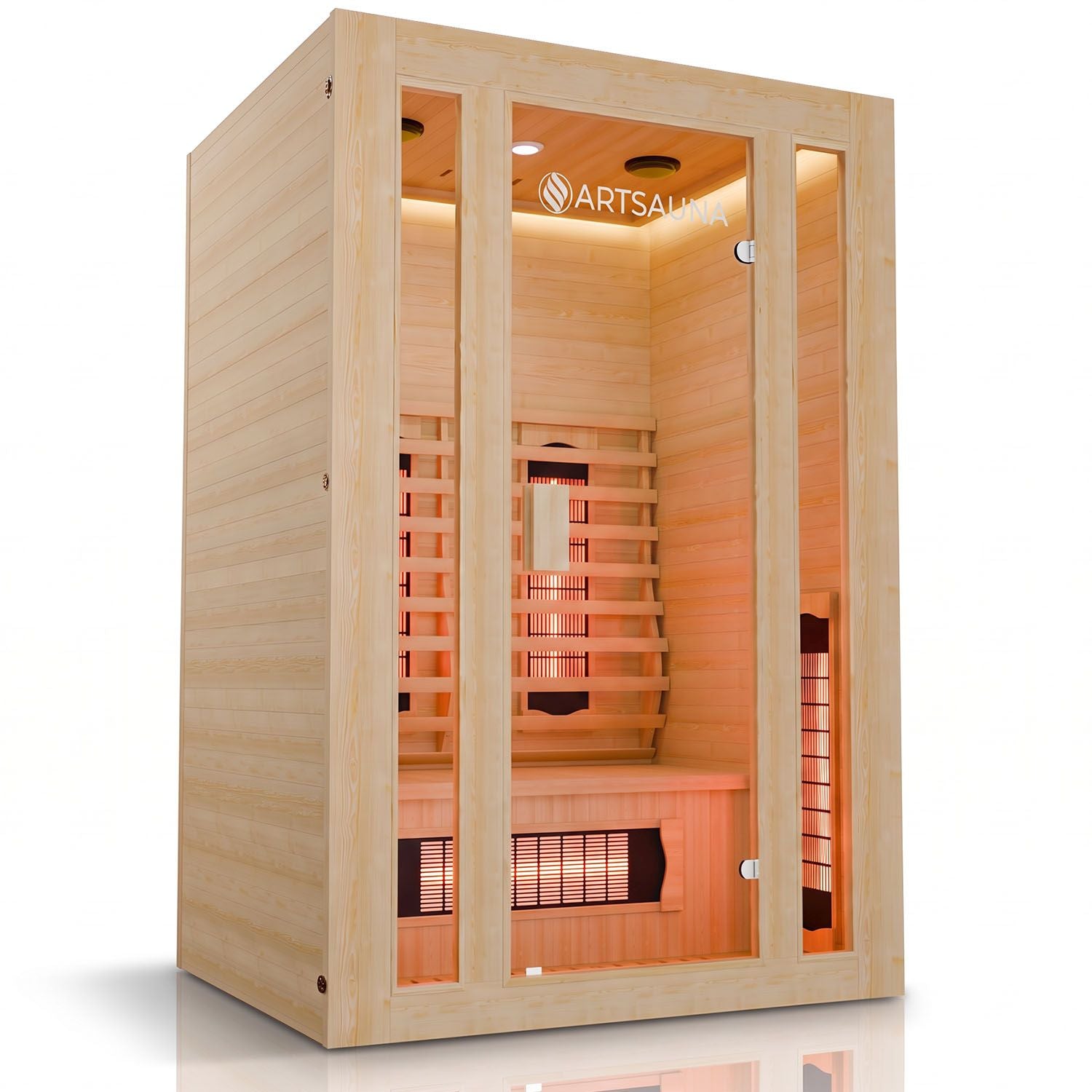 artsauna-nyborg-s120v-infrarotkabine-2-personen-dual image 2