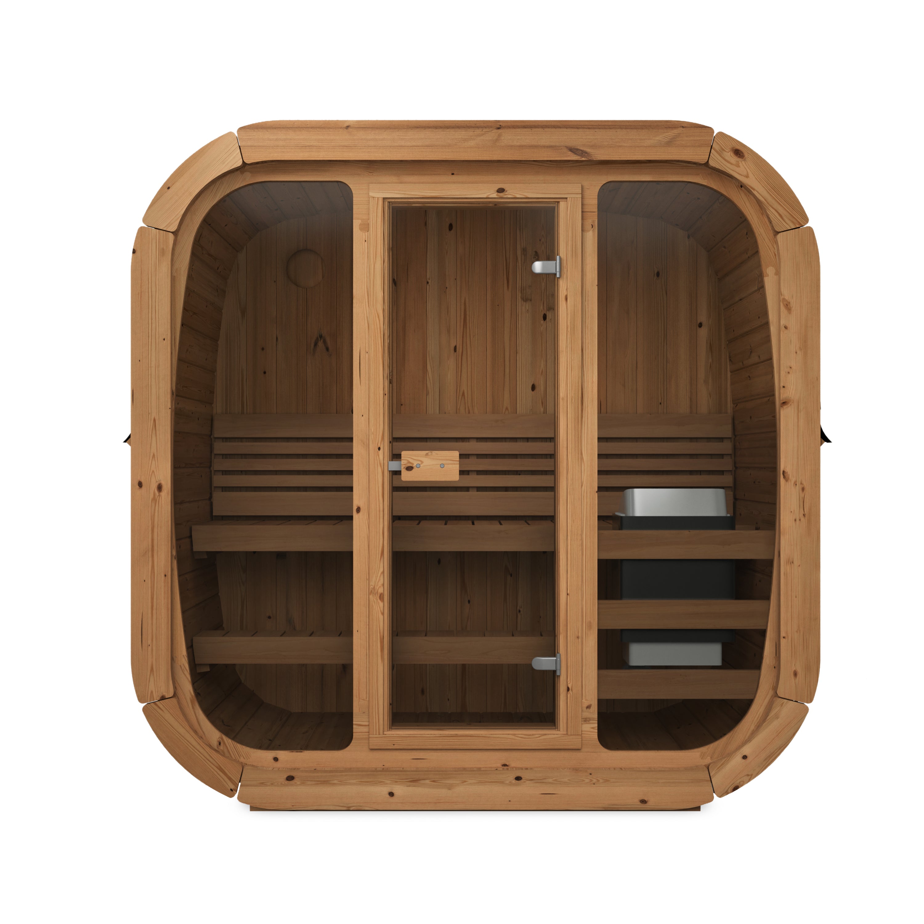 wellmia-icon-125-fasssauna-thermoholz-glasfront-3-pers image 3
