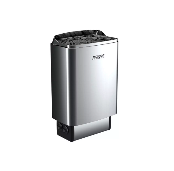 harvia-top-steel-saunaofen-6-kw-schwarz-integrierte-steuerung image 2