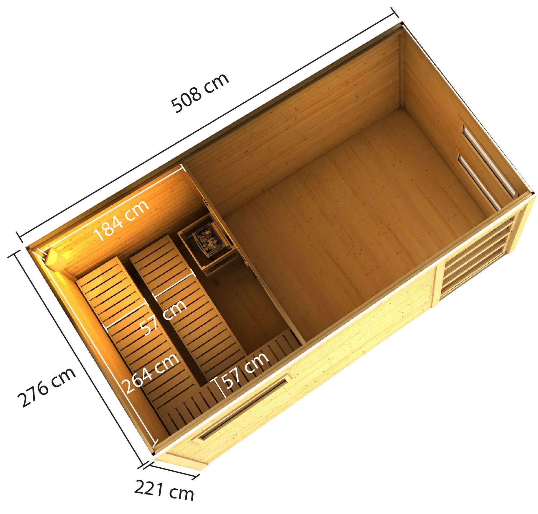 wellmia-hygge-gartensauna-bausatz-fichtenholz-mit-vorraum-508x276 image 4