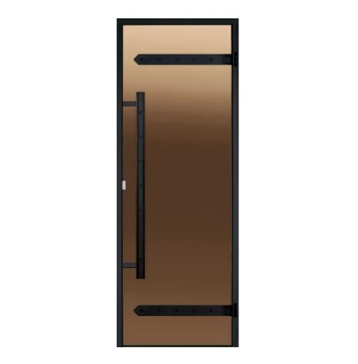 harvia-legend-saunat-r-glas-bronze-89x189-alu-schwarz image 1