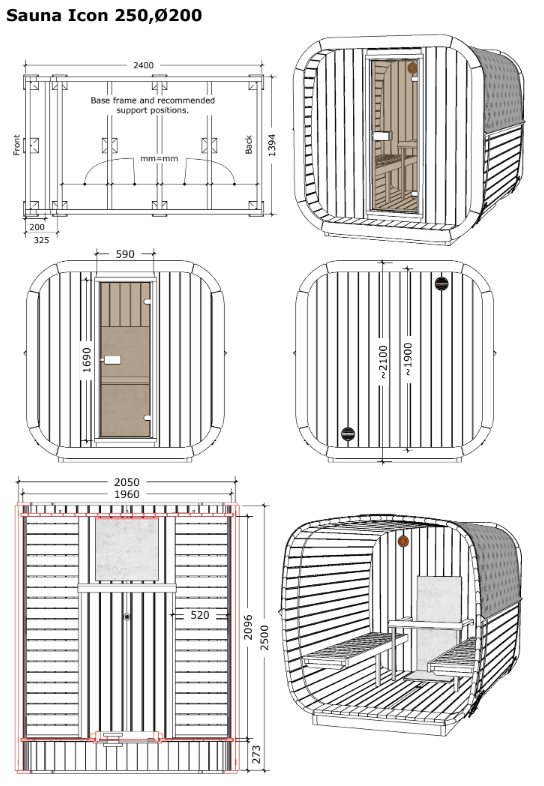 wellmia-icon-250-t-fasssauna-thermoholz-6-personen image 7
