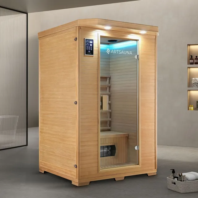 artsauna-oslo-infrarotkabine-2-personen-keramikstrahler image 1