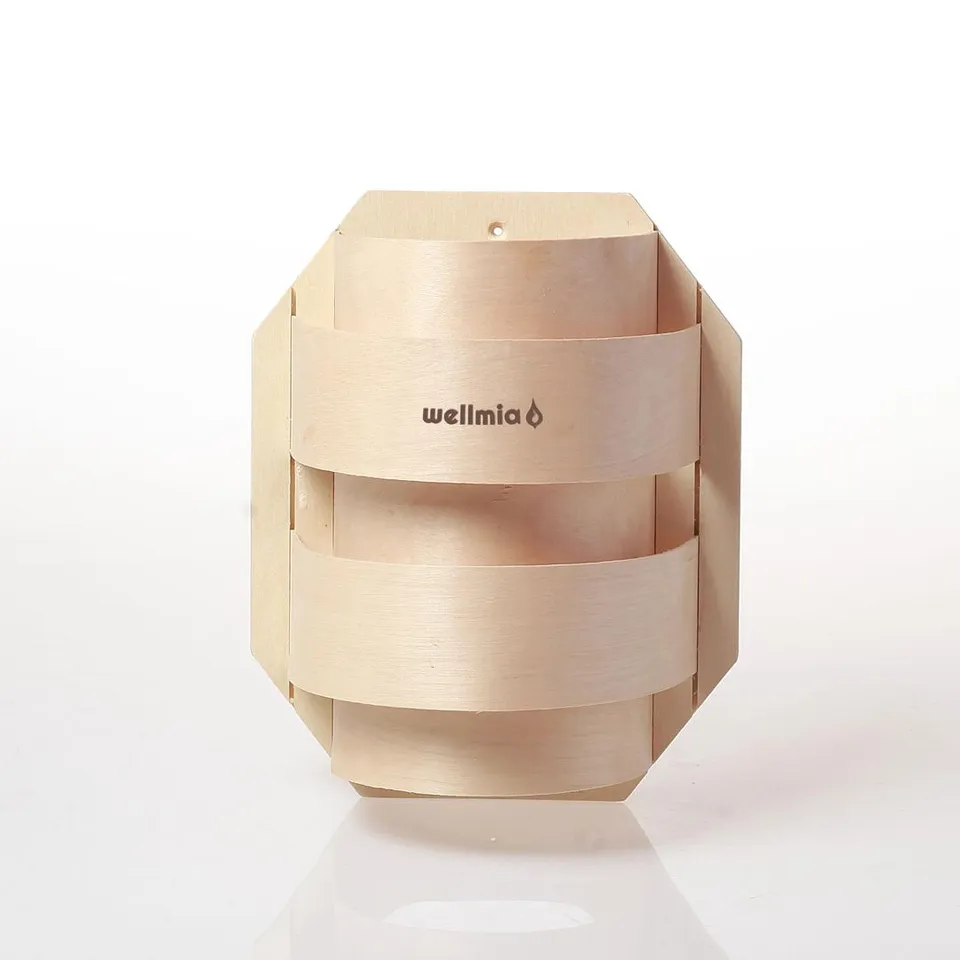 wellmia-lampenschirm-holz-saunaleuchte-27-cm-hitzebest-ndig image 1