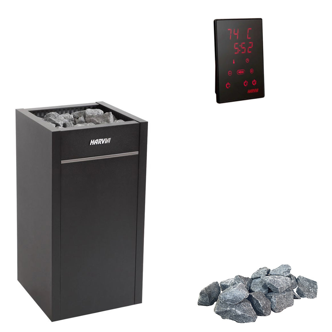 harvia-virta-hl70-elektro-saunaofen-6-8-kw-set-mit-steinen image 1