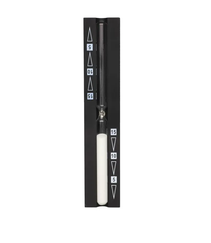 4living-black-sauna-sanduhr-kiefernholz-15-min-schwarz image 1
