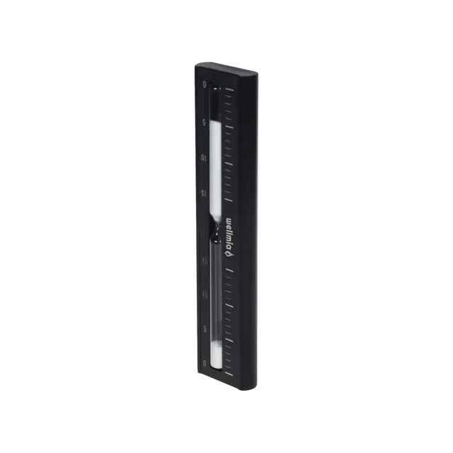 wellmia-classic-sauna-sanduhr-schwarz-15-min-aluminium image 1