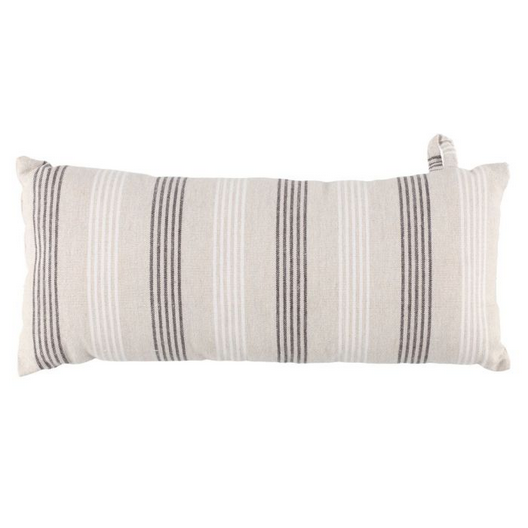 4-living-sauna-kissen-stripe-braun-wei-50x22-cm-baumwolle image 1