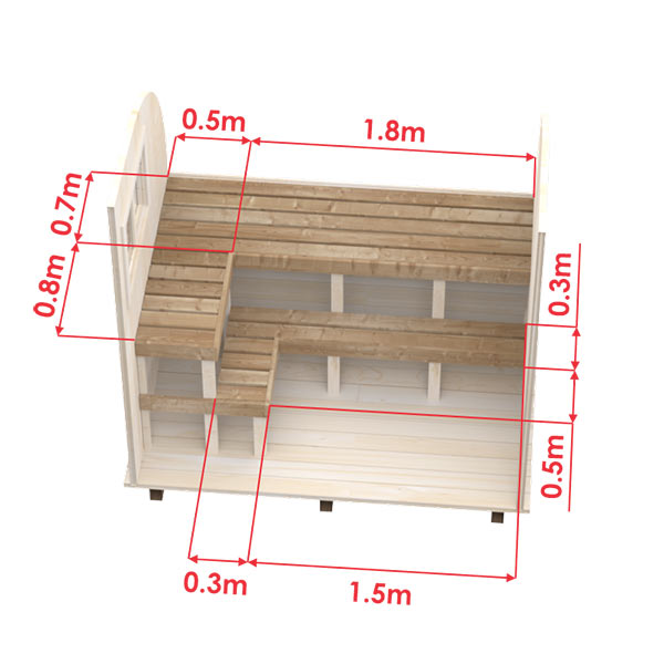 wellmia-fasssauna-oval-gartensauna-410-cm-6-8-personen image 3