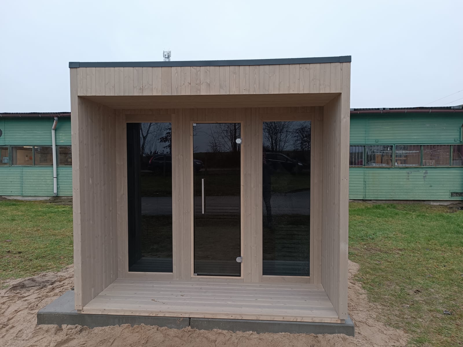 wellmia-hyska-gartensauna-fichte-250x300-cm-4-6-personen image 7