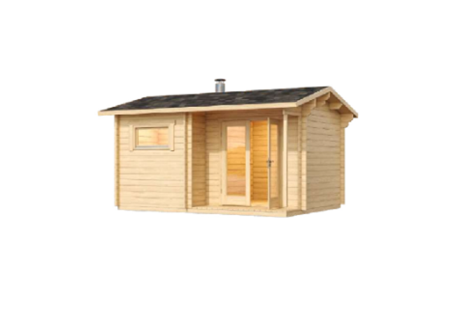 wellmia-molde-gartensauna-mit-vorraum-420-x-332-cm-fichte image 2