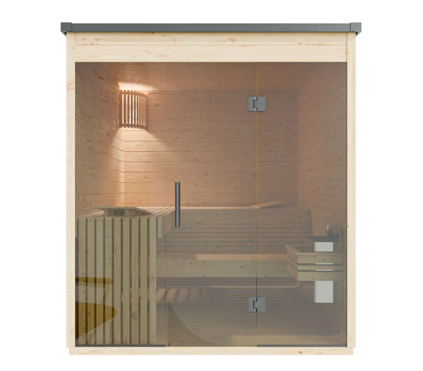 wellmia-aurora-gartensauna-fichte-4-6-personen image 3