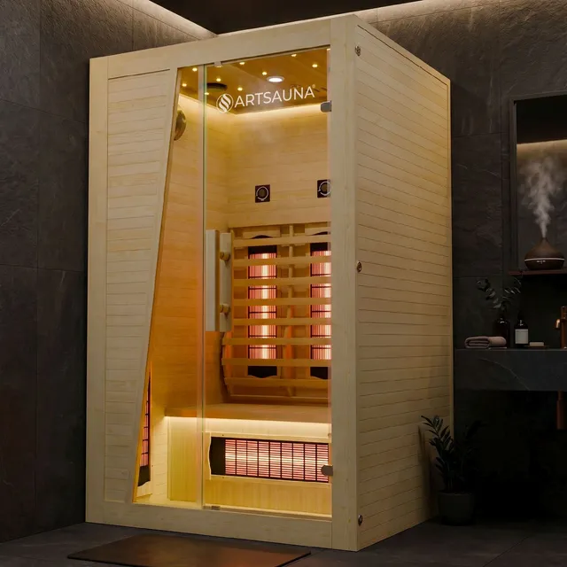 artsauna-bergen-115-infrarotkabine-2-personen image 1