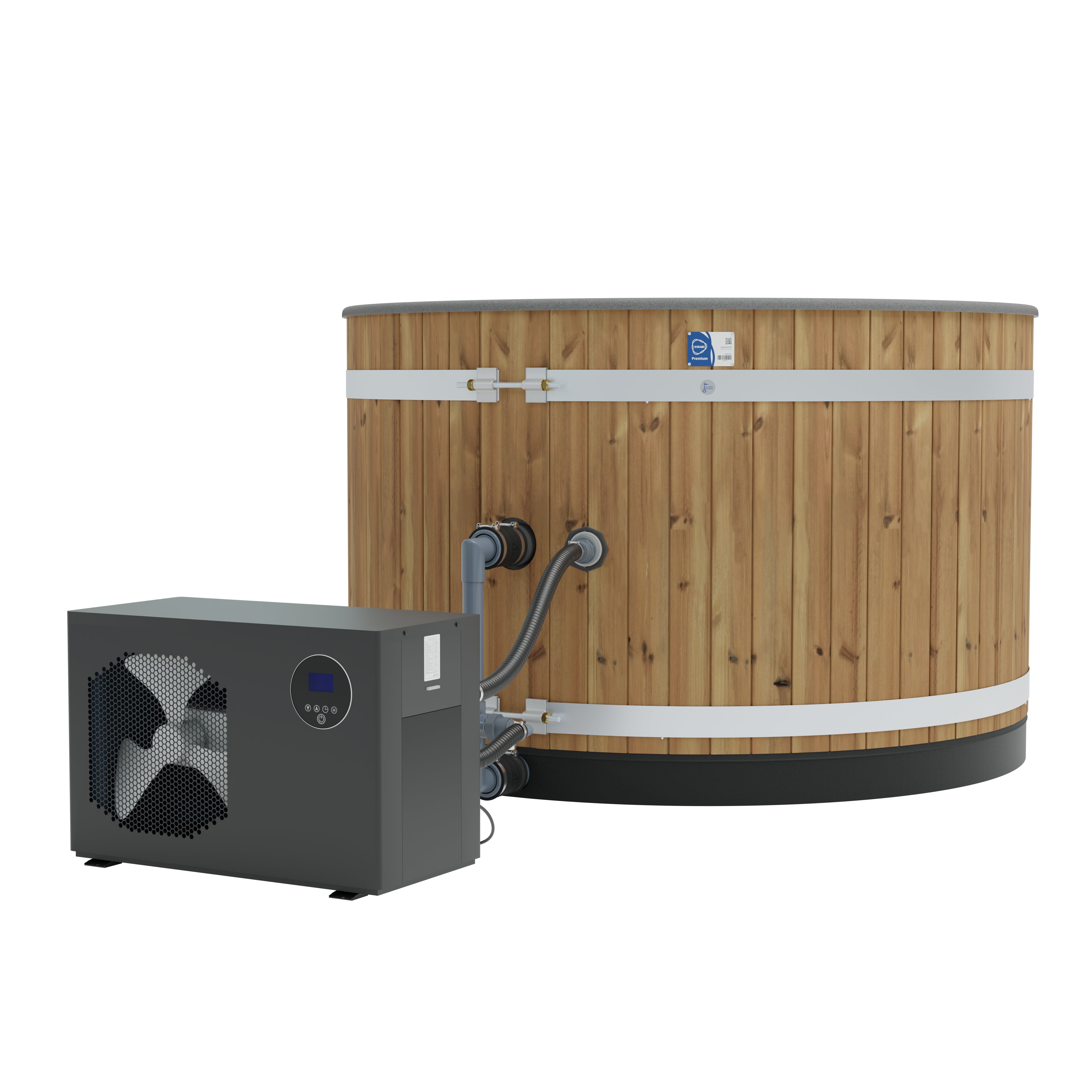 kirami-breezy-m-dual-badefass-170cm-elektroofen-5kw image 2