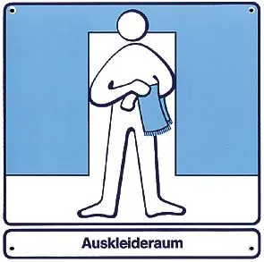 sauna-matti-aushangtafeln-hinweisschild-auskleideraum image 1