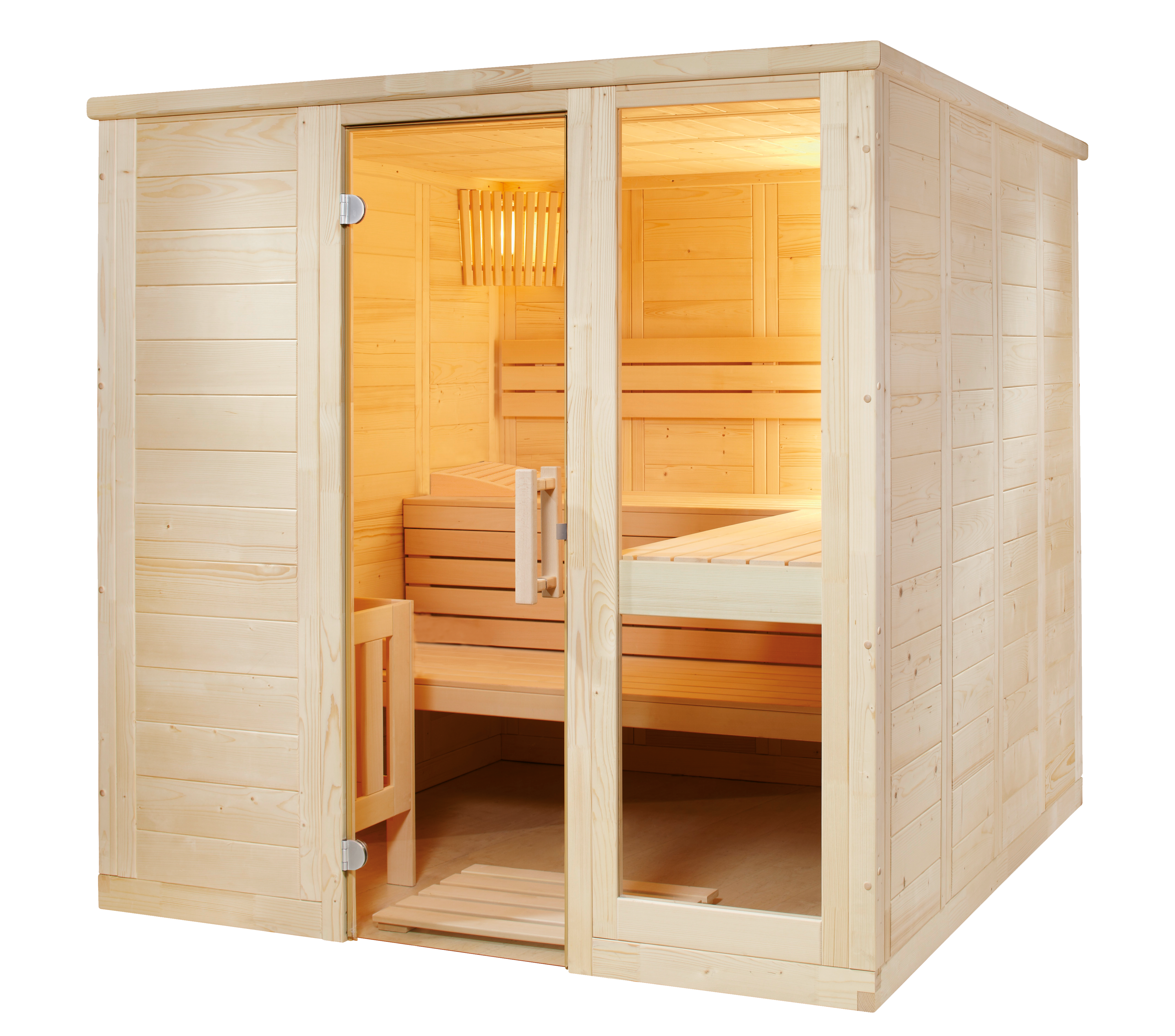 harvia-komfort-large-innensauna-fichte-5-personen-bausatz image 1