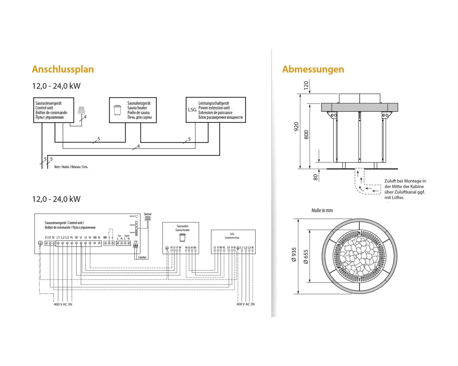eos-orbit-saunaofen-18-24kw-edelstahl-40kg-steinkorb image 3
