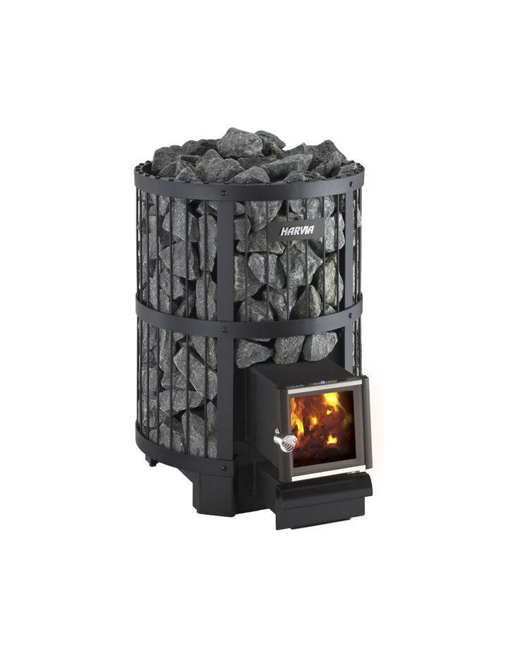 harvia-legend-240-sl-komplettset-holzofen-21-kw-edelstahl image 2