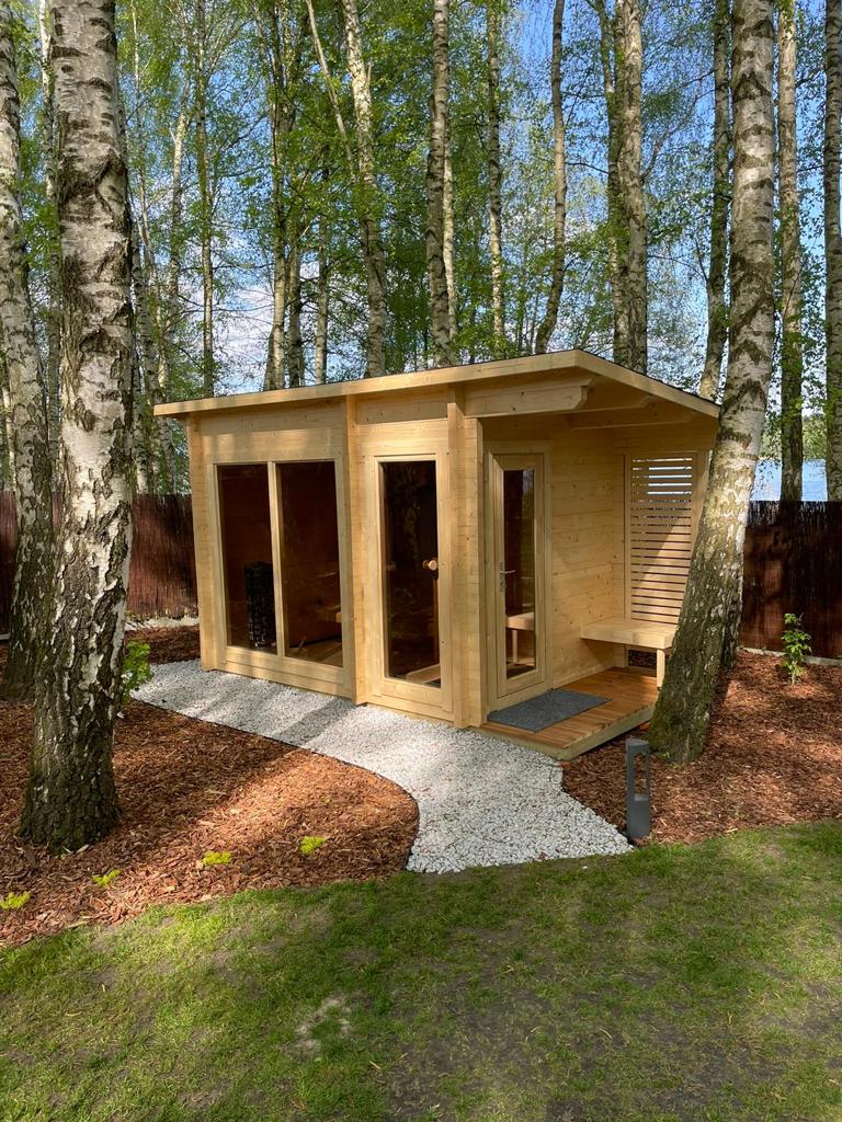 wellmia-halden-m-gartensauna-mit-vorraum-fichte-holz image 8