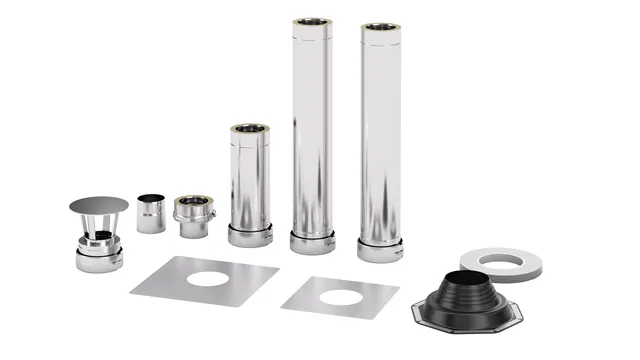 fintec-schornsteinset-fasssauna-edelstahl-130-mm-gartensauna image 1