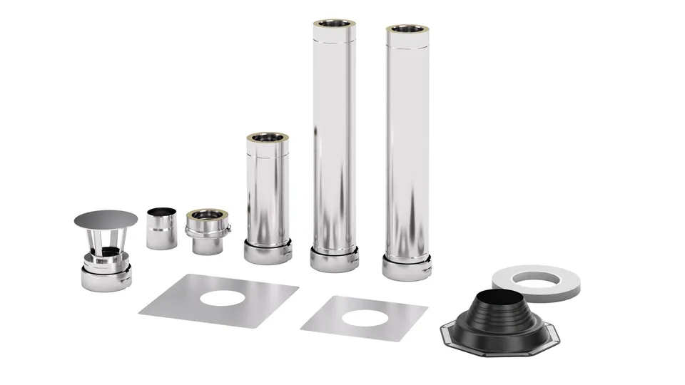 fintec-schornsteinset-fasssauna-edelstahl-130-mm-gartensauna image 1