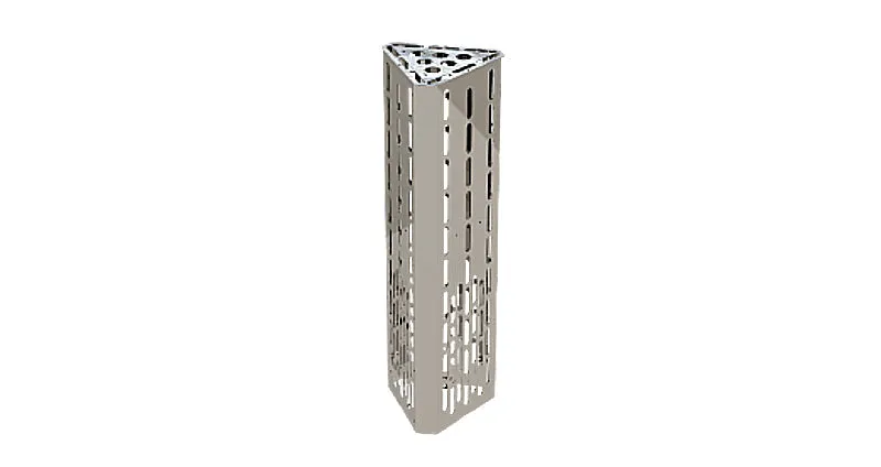 harvia-hpc30-lufttunnel-edelstahl-f-r-cilindro-pc70-110-saunaofen image 1