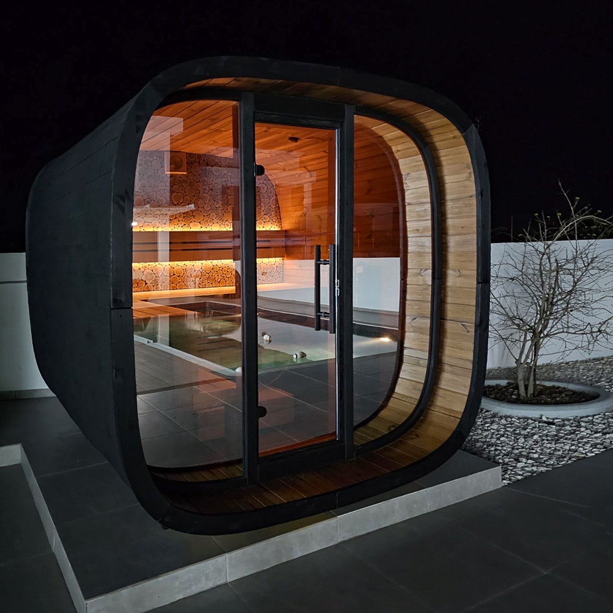 leil-round-cube-mini-gartensauna-thermoholz-mini-2-4-bausatz image 4