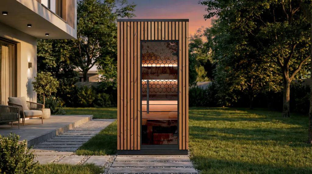 leil-viva-120-mini-gartensauna-1-person-122x136x234-cm image 2