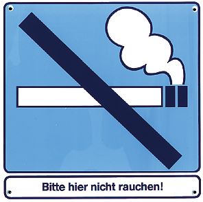 sauna-matti-aushangtafeln-bitte-hier-nicht-rauchen-schild image 1