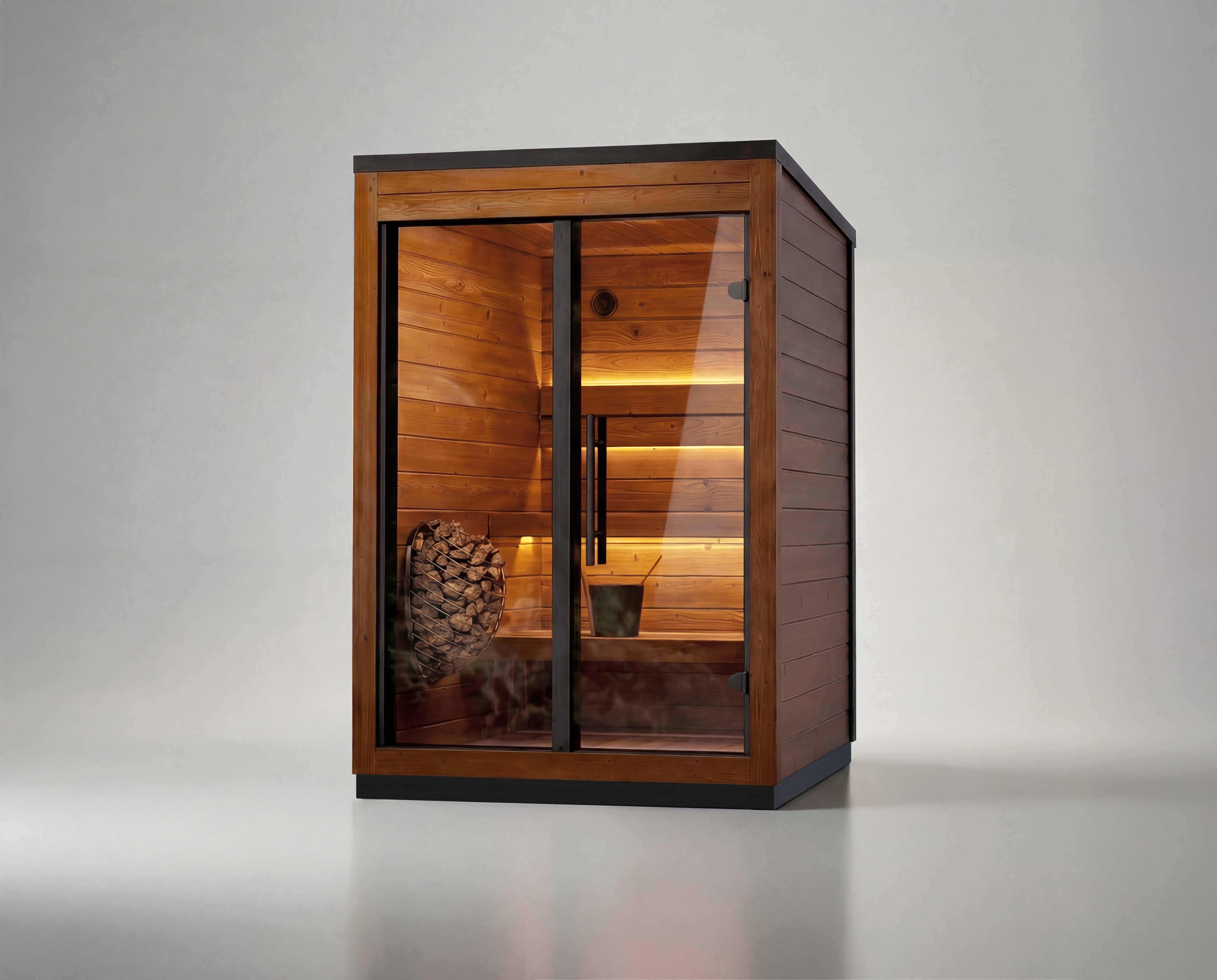 leil-aris-mini-gartensauna-2-personen-155x176x222-thermoholz image 1