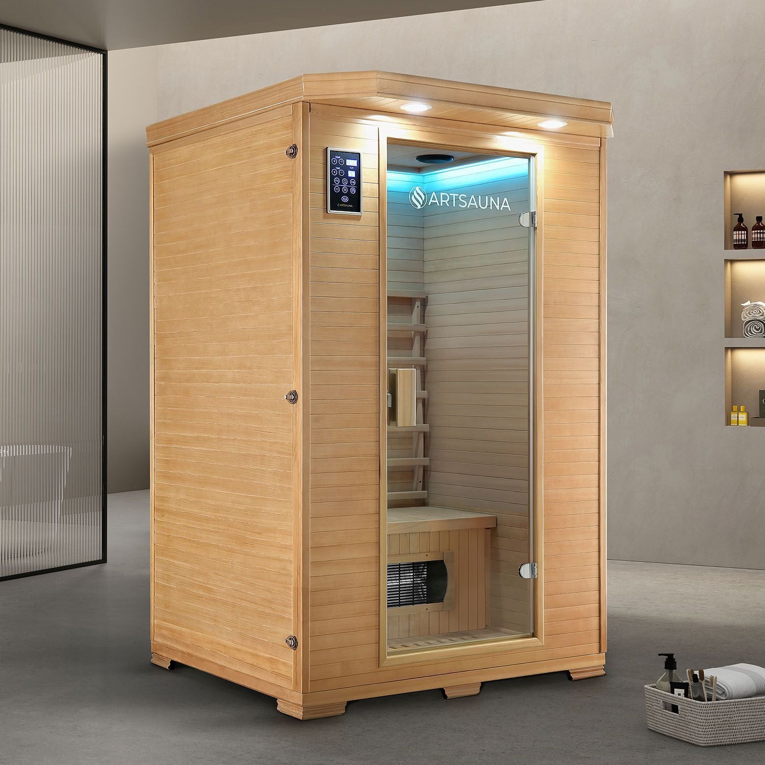 artsauna-oslo-infrarotkabine-2-personen-keramikstrahler image 1