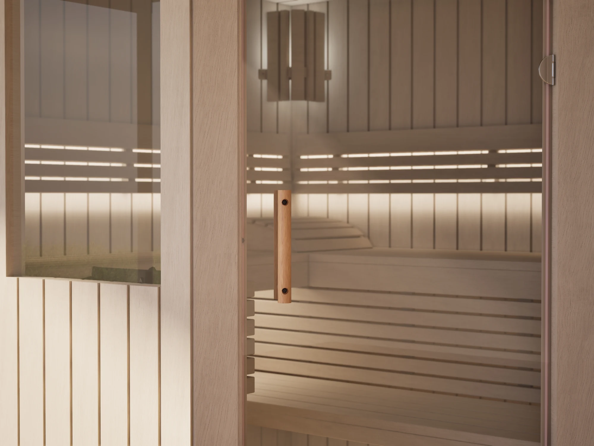 polarholz-athen-ecksauna-lindenholz-5-eck-ma-ofen-set-comfort image 6