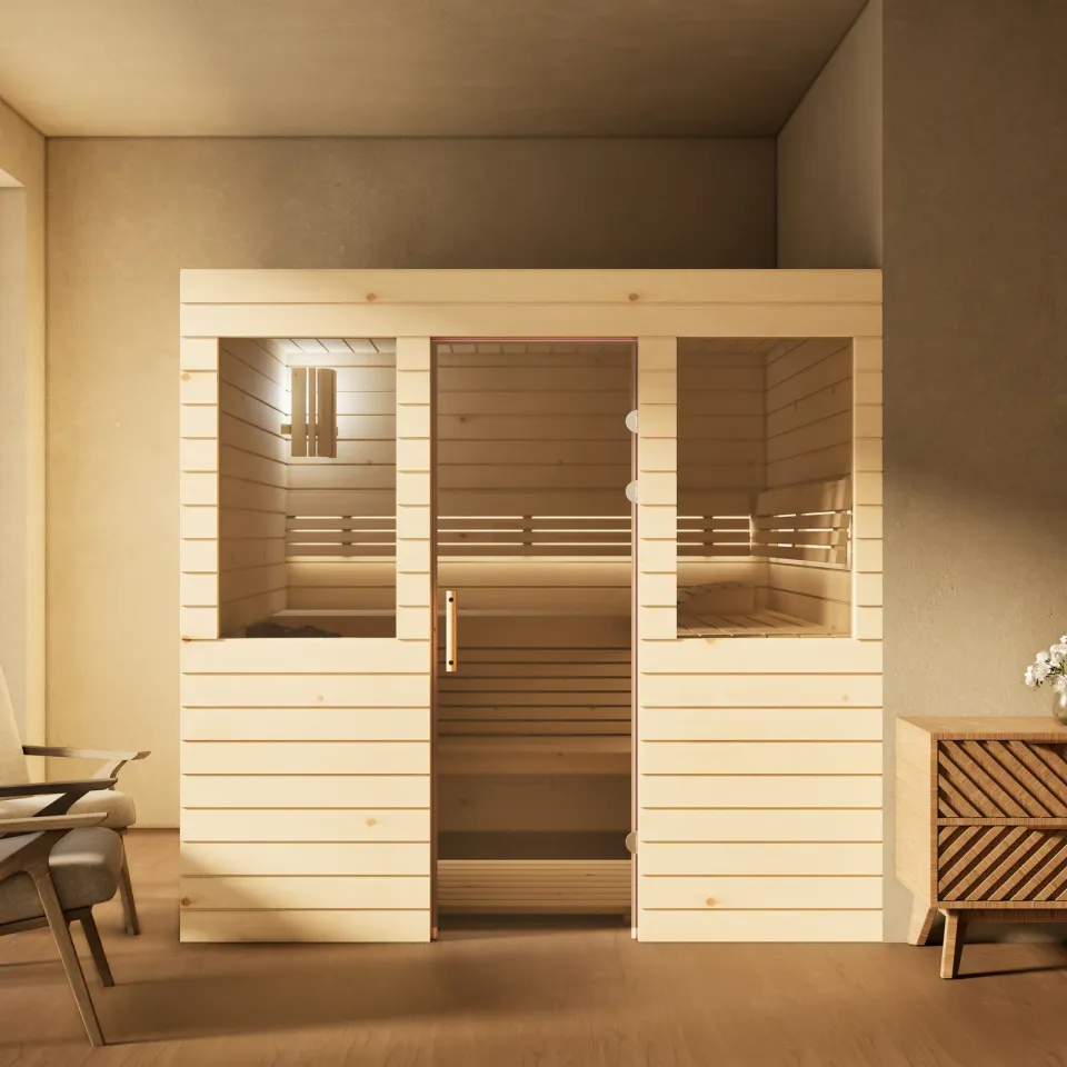 polarholz-venus-sauna-zirbenholz-ma-ofen-set-2-fenster image 1