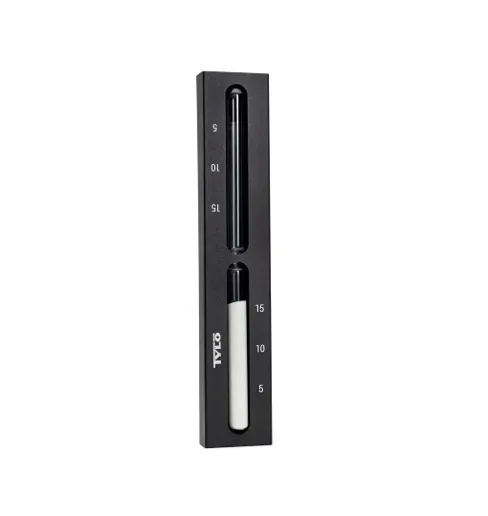 tyl-brilliant-sanduhr-aluminium-schwarz-saunauhr image 1