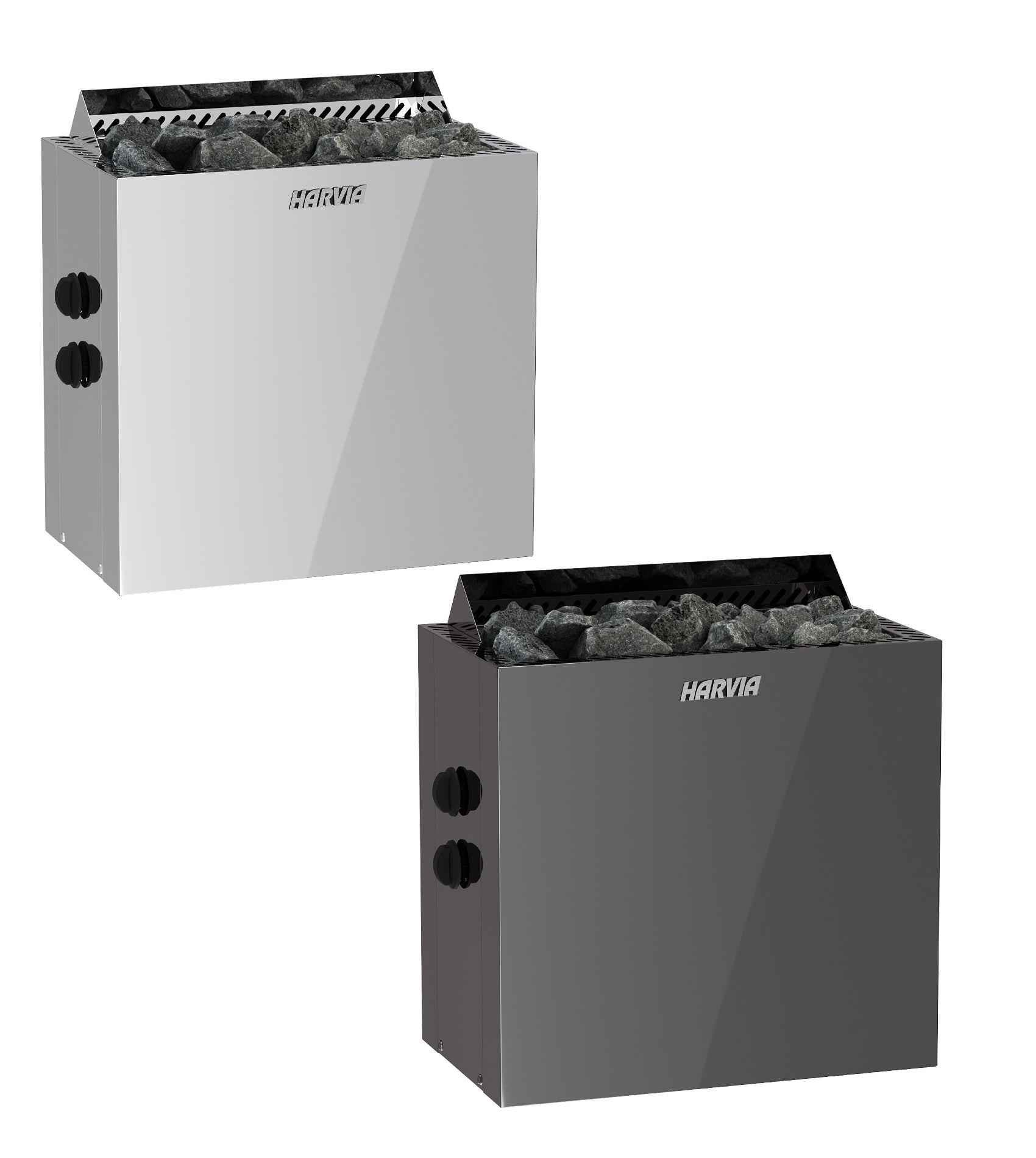 harvia-qubic-saunaofen-elektro-4-5-kw-steel-mit-steuerung image 1