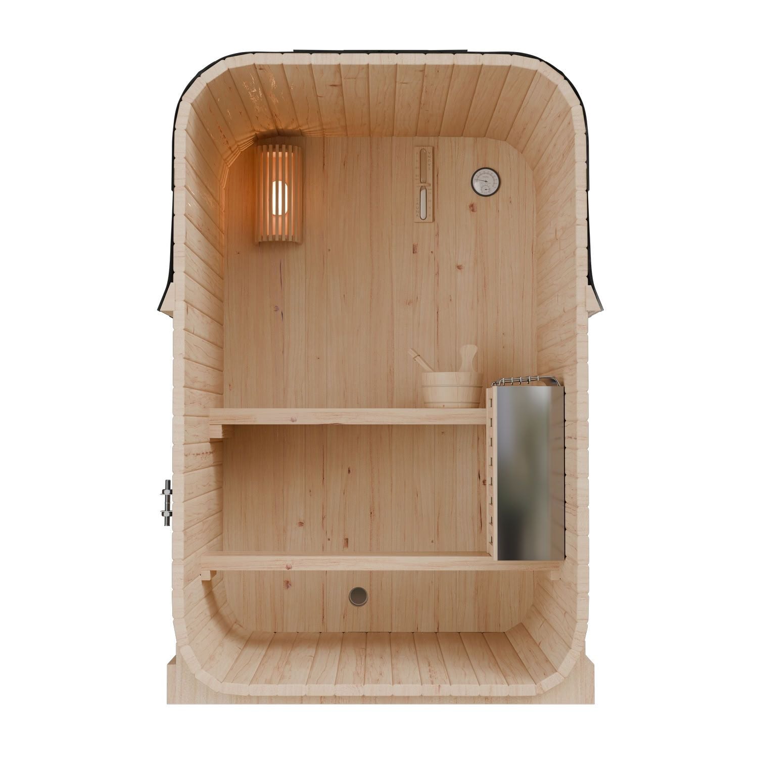 artsauna-nolvik-s-fasssauna-garten-2-personen-fichte-ofen image 4