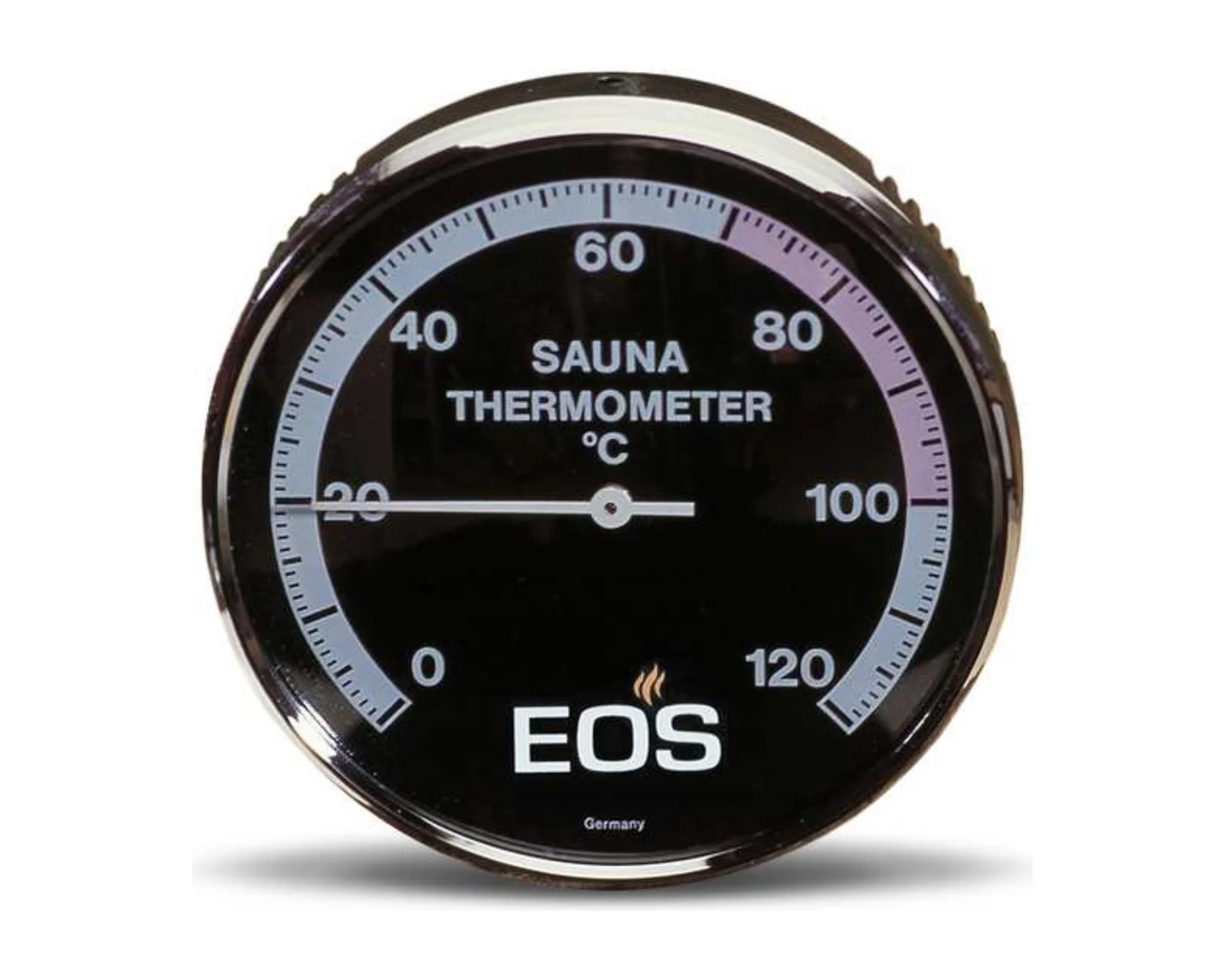 eos-sauna-thermometer-schwarz-100mm-klimamesser image 1