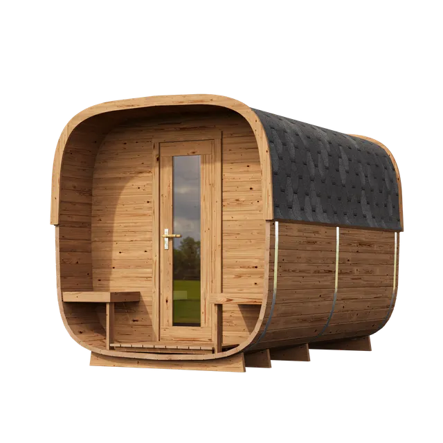wellmia-quadro-l-fasssauna-saunafass-f-r-4-personen-335-cm image 1