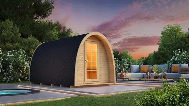 wellmia-pod-l-gartensauna-230x400cm-4-6-personen-thermoholz image 1