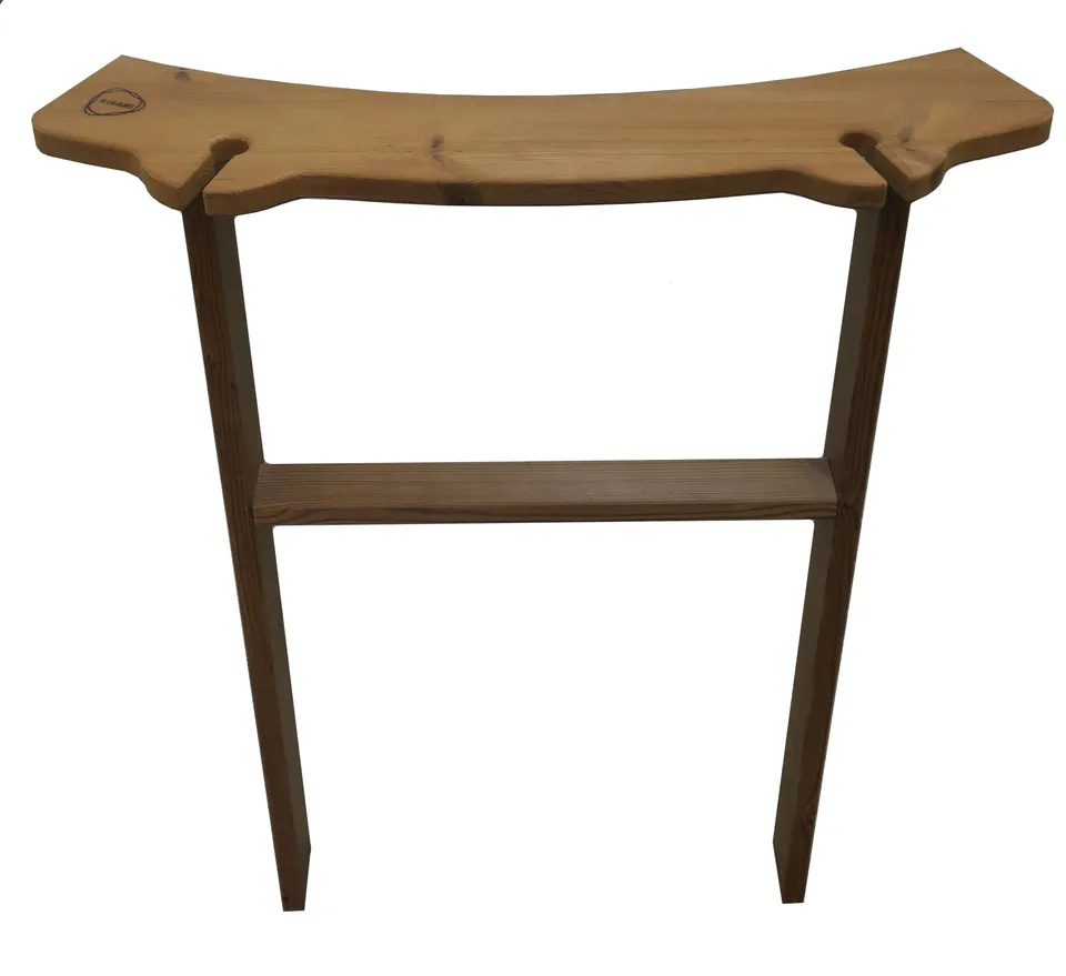 kirami-kir-2715-holzablage-thermoholz-getr-nkehalter image 1