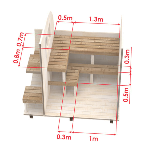 wellmia-fasssauna-oval-410cm-gartensauna-4-personen image 3