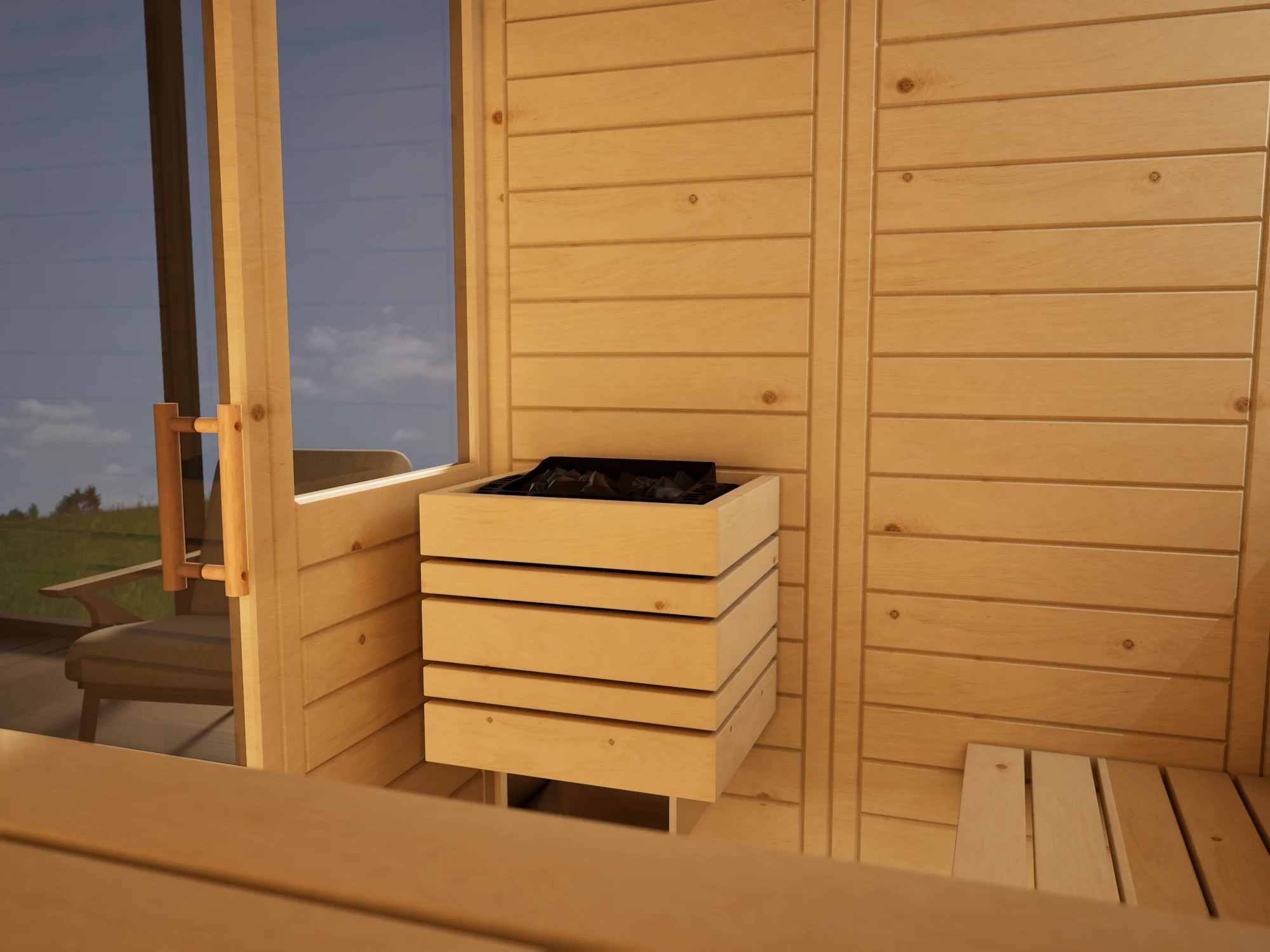 polarholz-venus-massivholz-sauna-zirbe-nach-ma-mit-ofen-set image 8