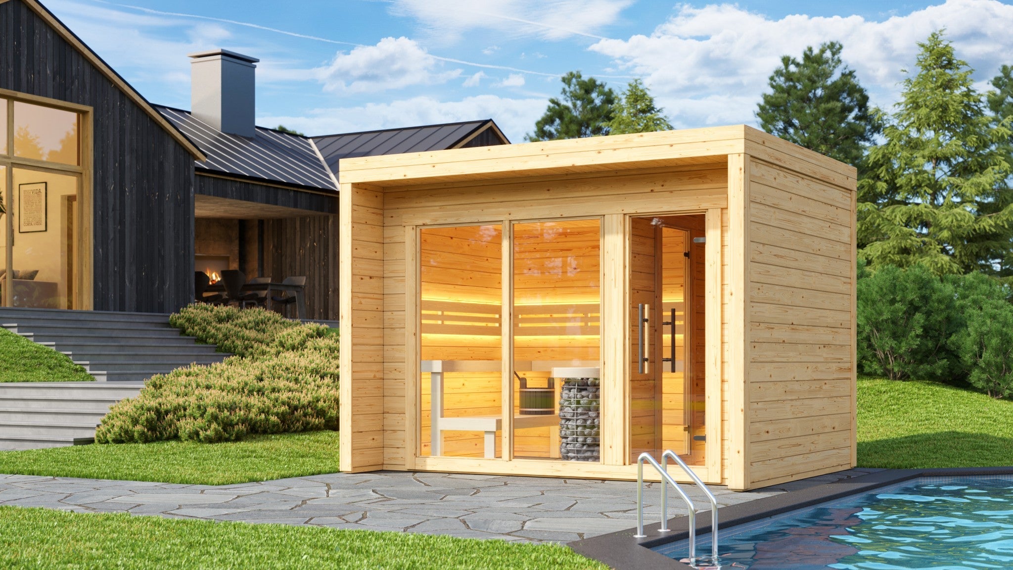 leil-patio-m-gartensauna-330x239cm-fichte-thermoholz-vorraum image 3