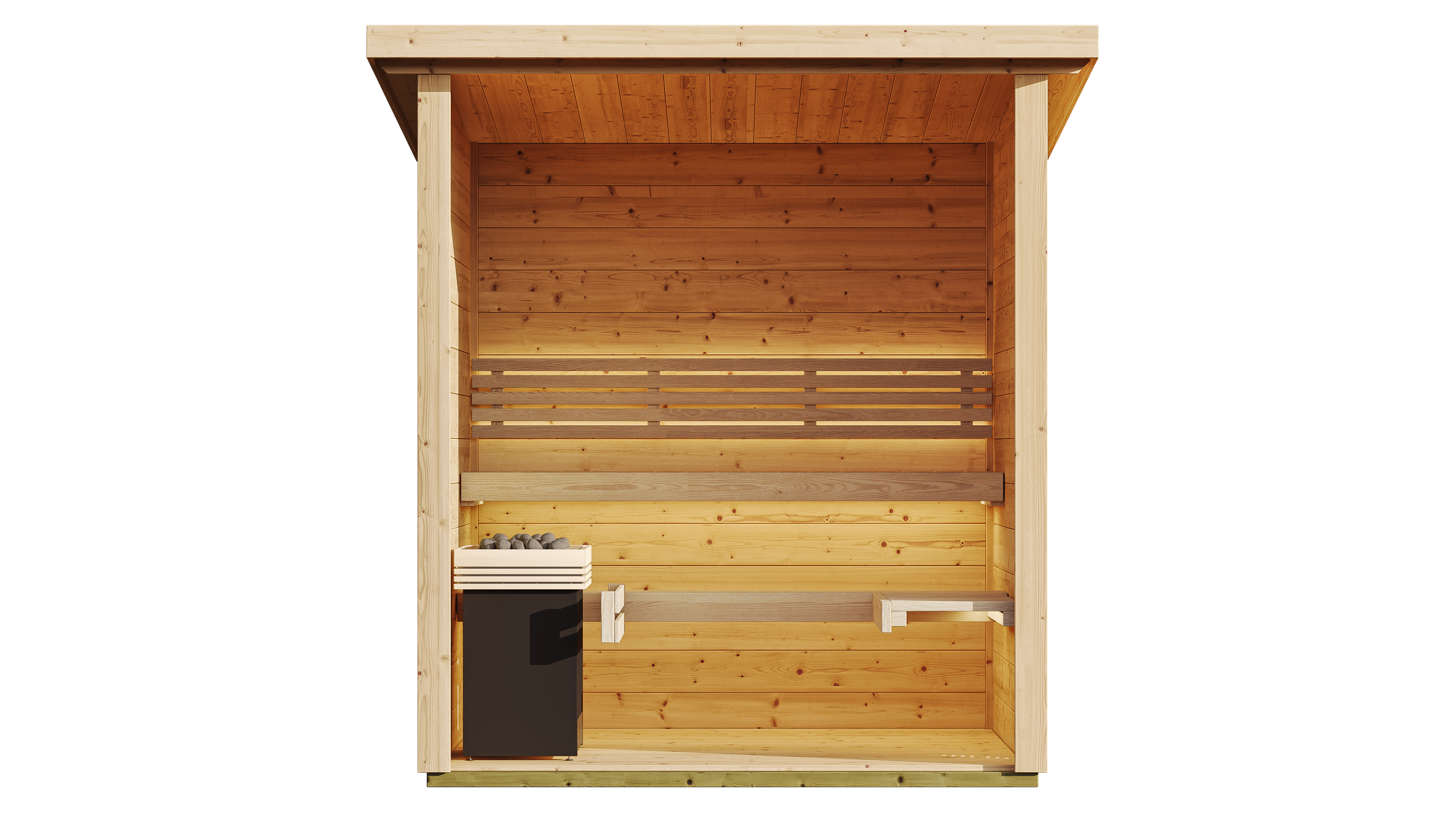 wellmia-basico-gartensauna-1-82x1-60-m-f-r-3-4-personen image 2