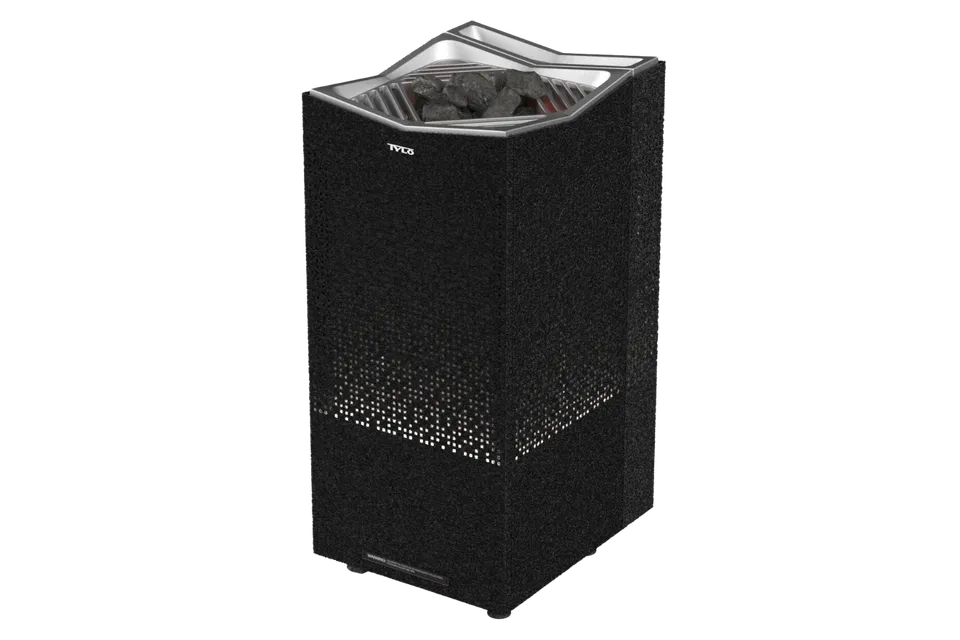 tyl-crown-combi-elite-kombiofen-schwarz-8-kw-mit-verdampfer image 1