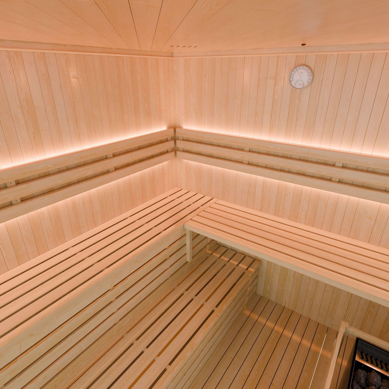 artsauna-espoo200-premium-saunakabine-5-personen-hemlock image 3