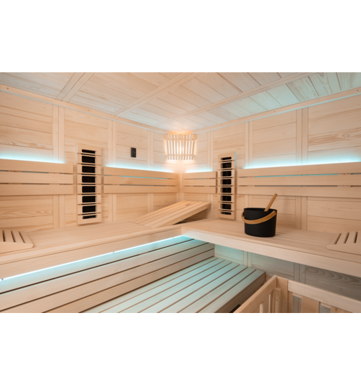 harvia-alaska-corner-infra-sauna-206x206-fichte-5-pers image 3