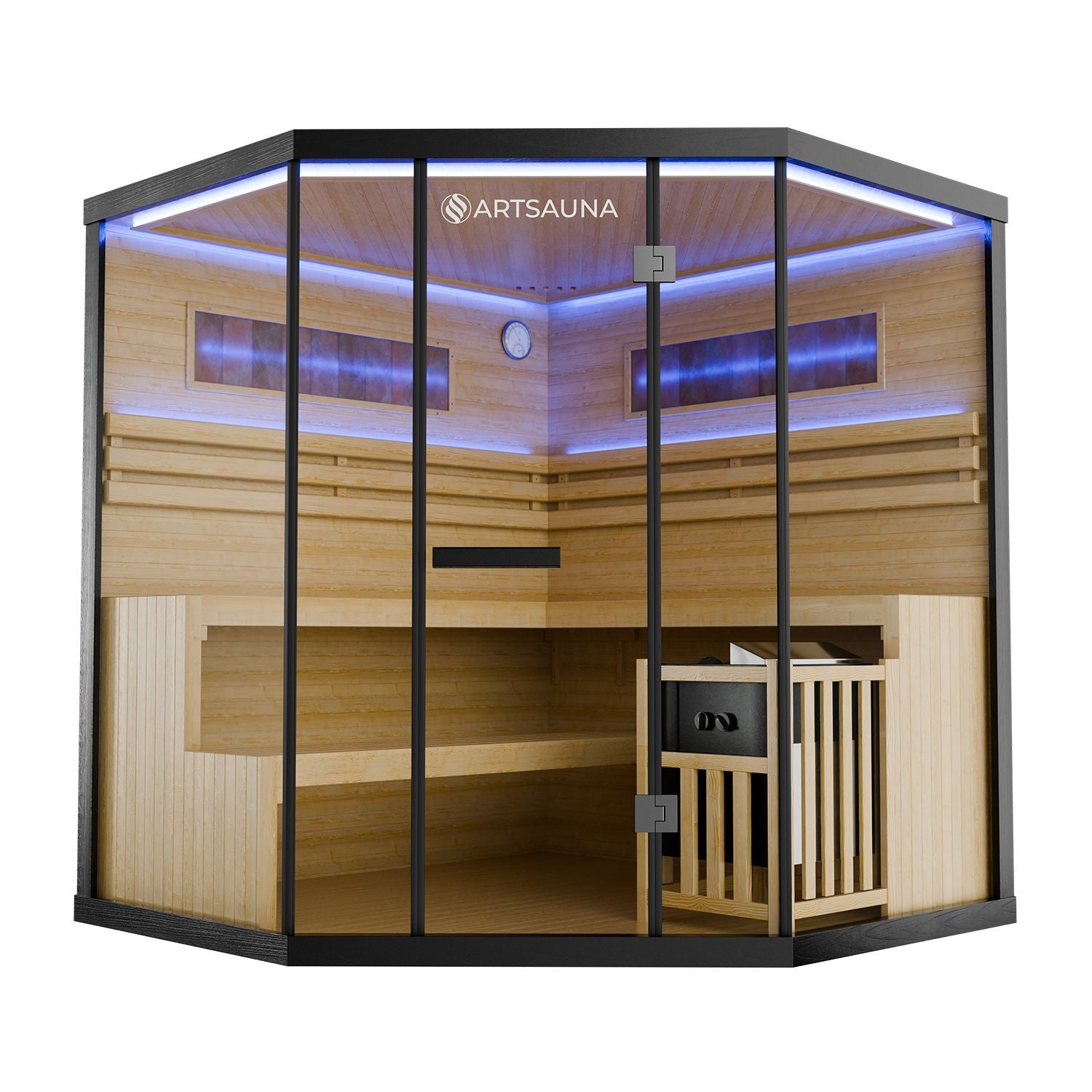 artsauna-vantaa-180-sauna-schwarz-4-personen-8-kw image 3