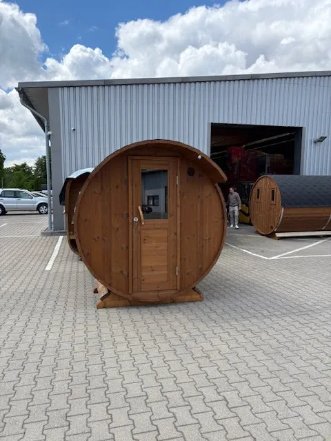 wellmia-fasssauna-medium-vorraum-300cm-thermoholz-4-6-personen image 1