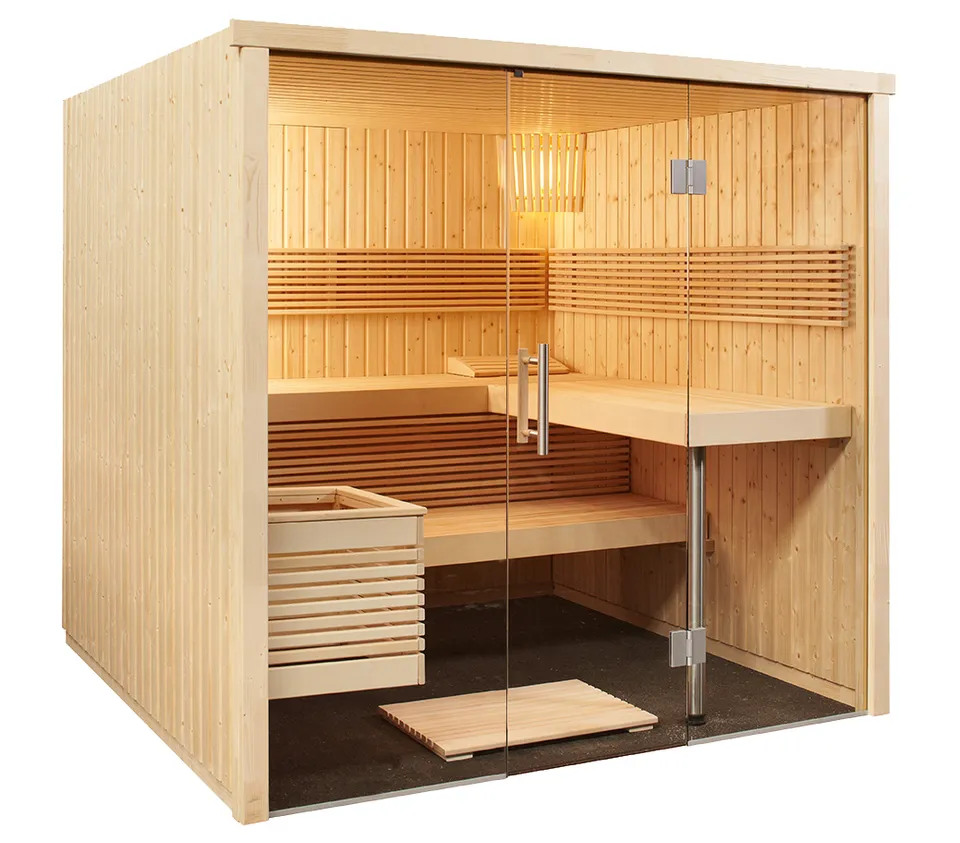 harvia-panorama-large-innensauna-214x215x204-cm-5-personen image 1